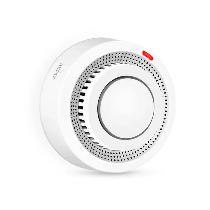 Détecteur de fumée intelligent WiFi Tuya, protection incendie, détecteur de fumée, son 85 dB, systèm