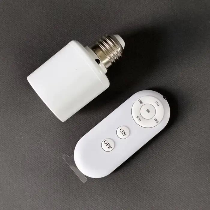 E27 110V 220V maison Multi interrupteur d'éclairage 60W télécommande sans fil minuterie intelligente