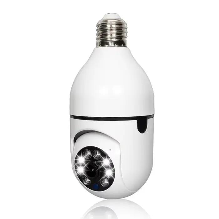Ampoule E27 Caméra de Surveillance Intelligente Appareil Photo à Bulles 1080P Full HD Surveillance de Sécurité à Distance Occasionnels Utilisations Familiales
