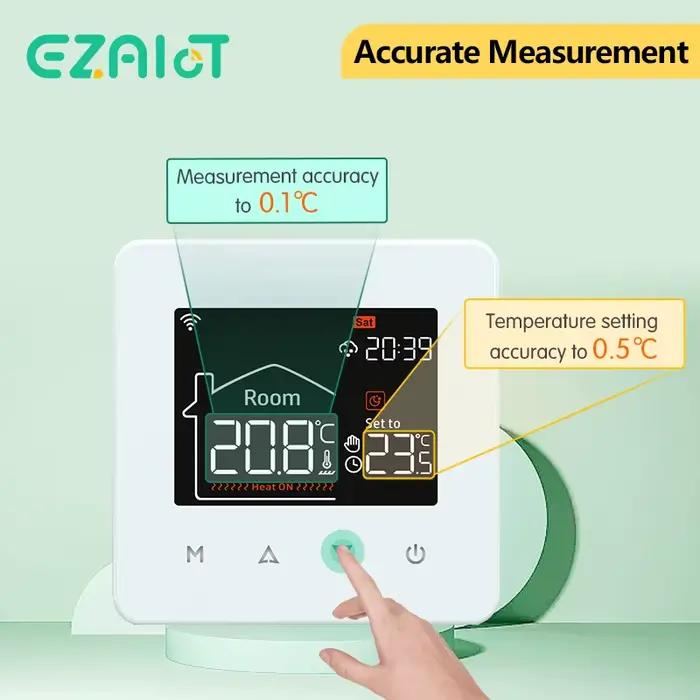 Thermostat intelligent Tuya WiFi pour chauffage au sol électrique