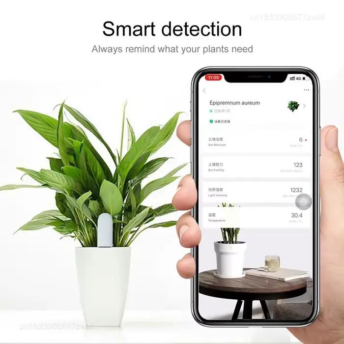 Moniteur numérique Mi Flora version internationale pour soins des plantes testeur intelligent de l'eau du sol et de l'éclairage capteur pour plantes de jardin occasions spéciales
