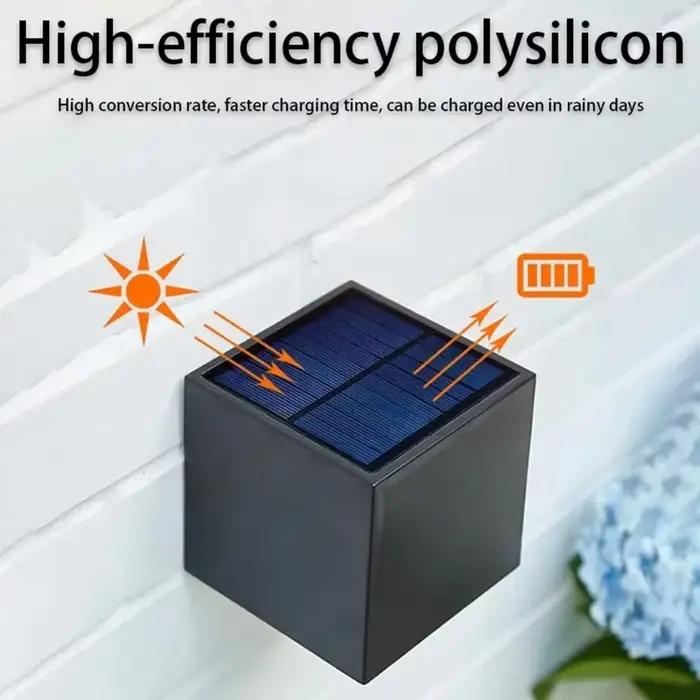 Applique Murale Solaire à LED Sans Fil Imperméable