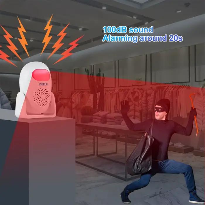 KERUI M120 détecteur de mouvement intelligent alarme PIR infrarouge antivol