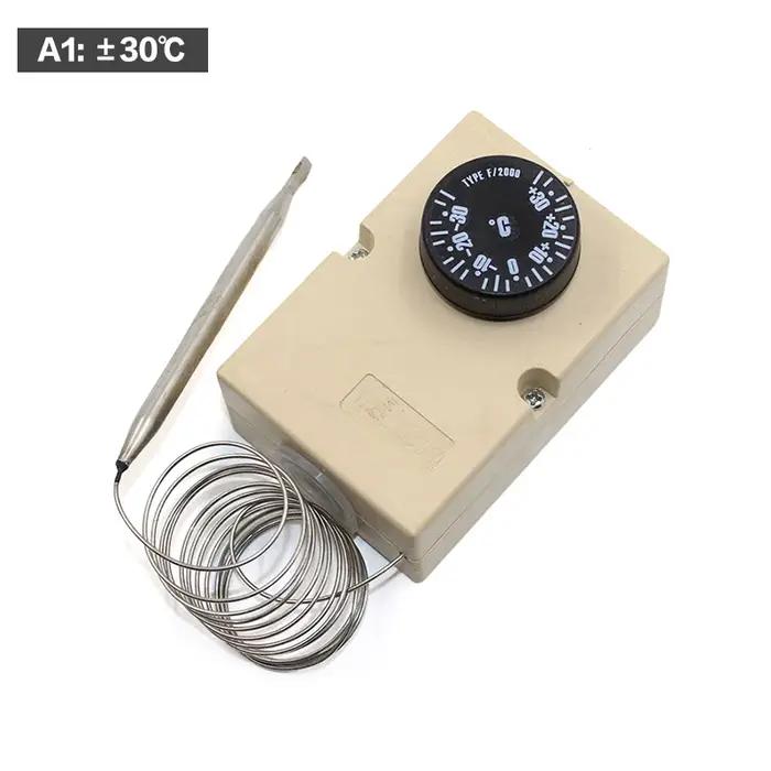 Thermostat capillaire à interrupteur mécanique de température 50-300°C 0-60°C 0-50°C 0-40°C 30-110°C -30-30°C pour bouton d'appareil électrique