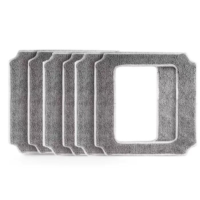 Serpillères de nettoyage de verre pour Robot nettoyeur de vitres ABIR WD8, chiffons de vêtements lav