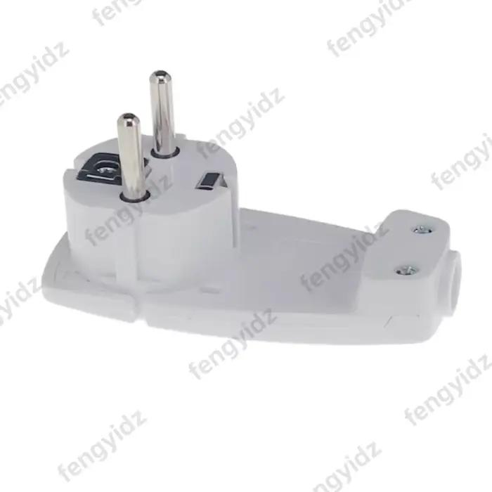 Adaptateur de prise Allemagne France 16A, prises mâles AC, connecteur Schuko électrique Euro, prise
