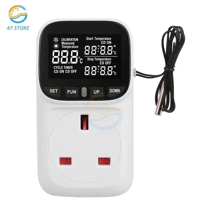 Thermostat intelligent à affichage numérique de haute précision