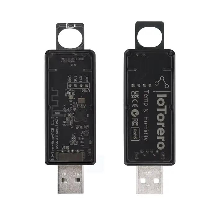 Fabriqué pour le capteur de température et d'humidité ESPHome ESP32C3 fonctionne avec l'assistant domestique