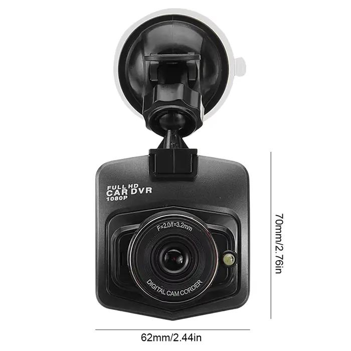 Caméra de Tableau de Bord Avant et Arrière pour Voiture, Enregistreur Vidéo DVR, Full HD 1080P, Capt