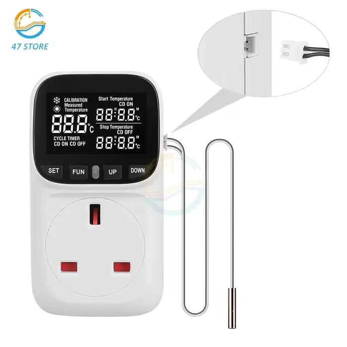 Thermostat intelligent à affichage numérique de haute précision