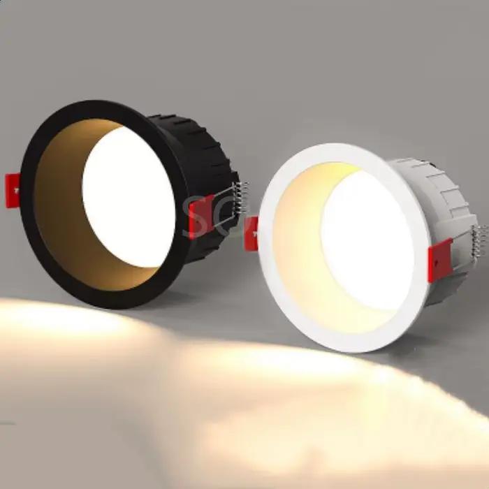 Spot Lumineux Encastrable Rond avec Technologie COB