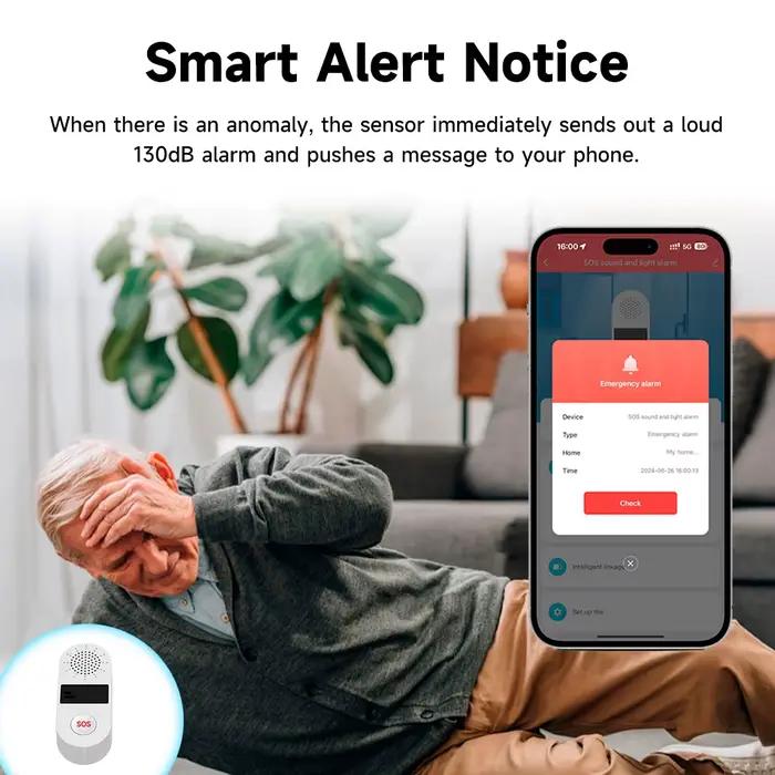 Tuya Wifi alarme sécurité SOS