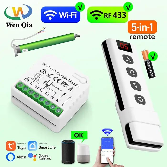 Commutateur de rideau de volet roulant WiFi RF