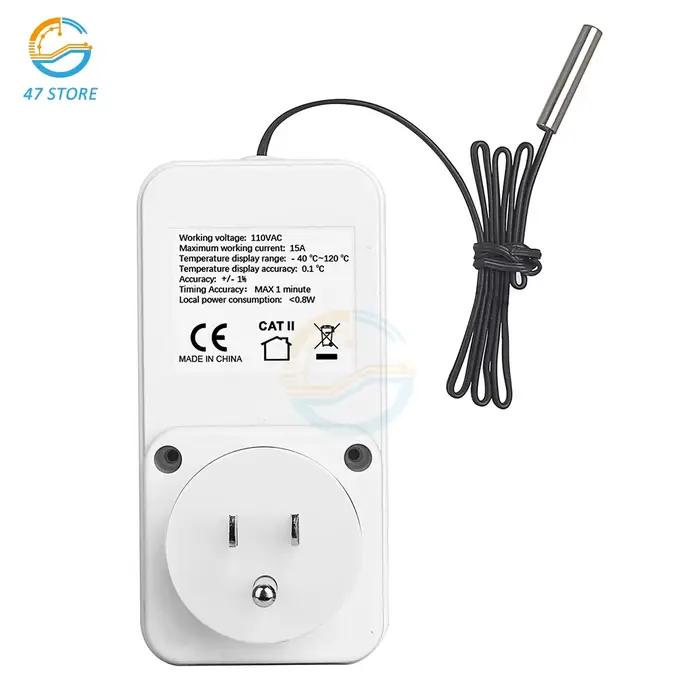 Thermostat intelligent à affichage numérique de haute précision