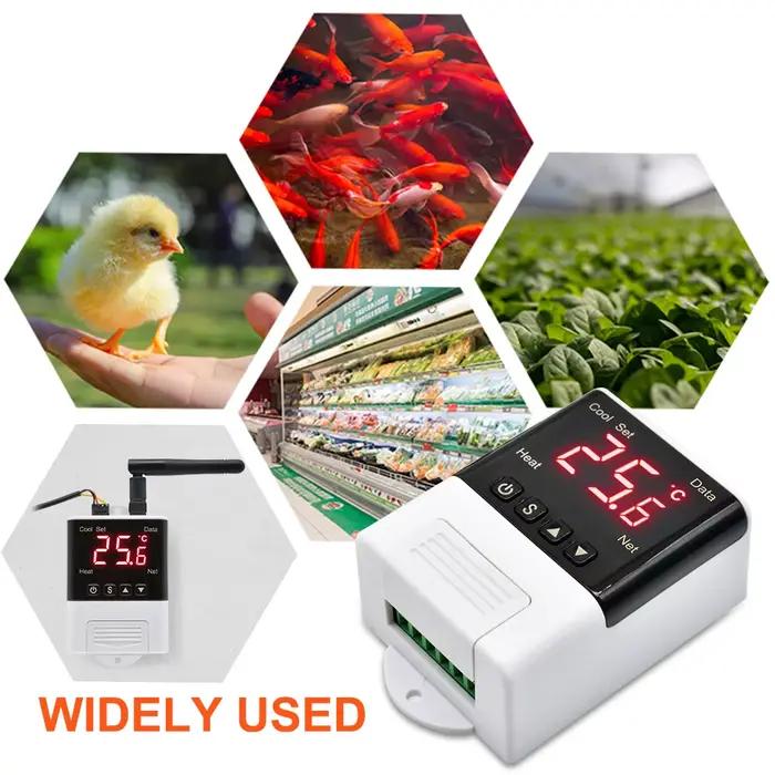 Thermostat Wifi intelligent Humdistat AC 110V 220V