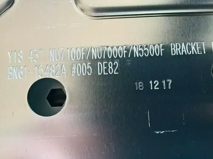 Rétro-éclairage LED pour SamsungTV UE43NU7020 UE43NU7022 UA43NU7100 UN43NU7100 UE43NU7100 UN43RU7100