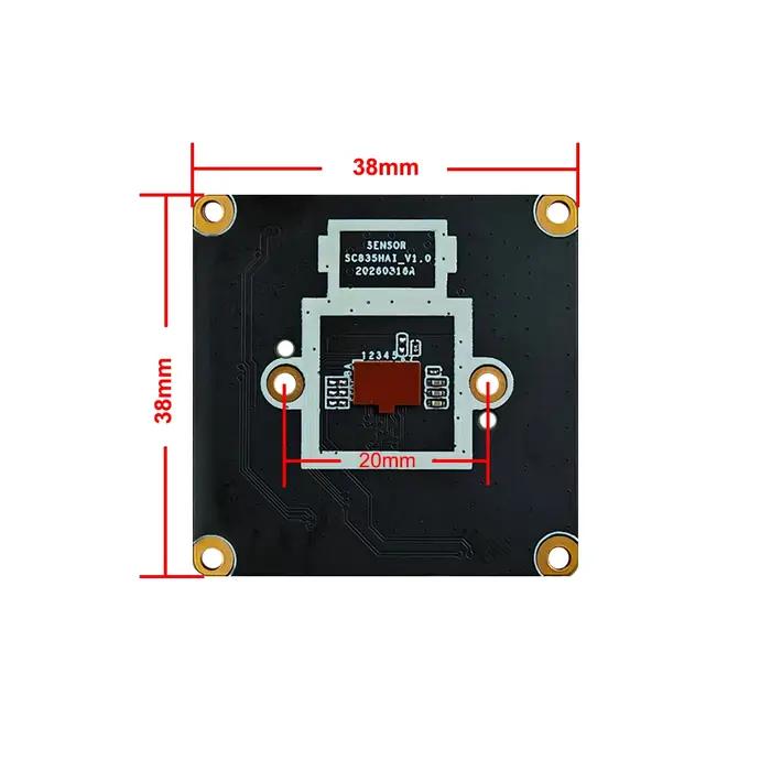 Module de caméra IPC couleur intégrale à lumière noire MC-800S7 alimenté par SSC378QE et capteur CMOS 8MP