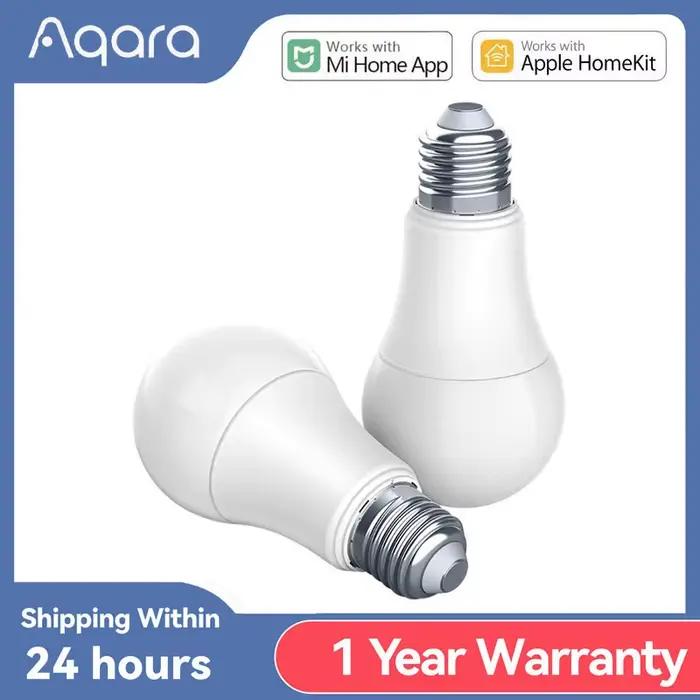 Ampoule LED Intelligente Aqara T1 Zigbee E27 Température de Couleur Réglable App Xiaomi Mi Home HomeKit Occasions Spéciales
