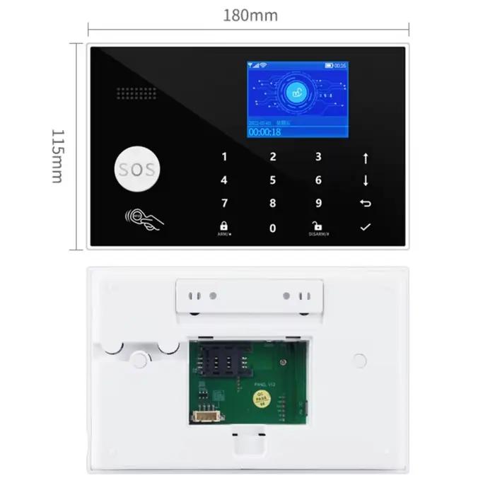 Caméra WIFI système d'alarme GSM sans fil
