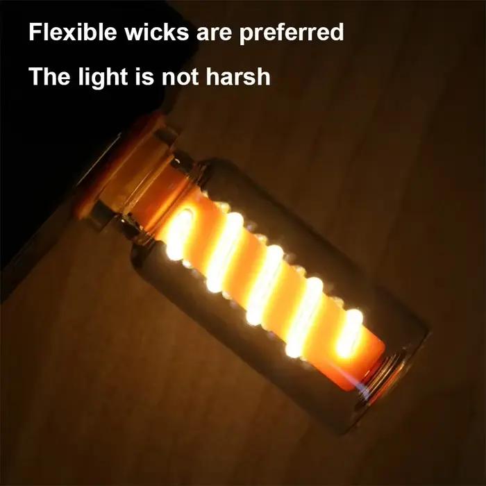Voiture USB LED spirale Filament tactile gradation ampoule 5V rétro LED ampoule 1W veilleuse Camping incandescent décoratif LED éclairage pour ambiance personnelle et voyage