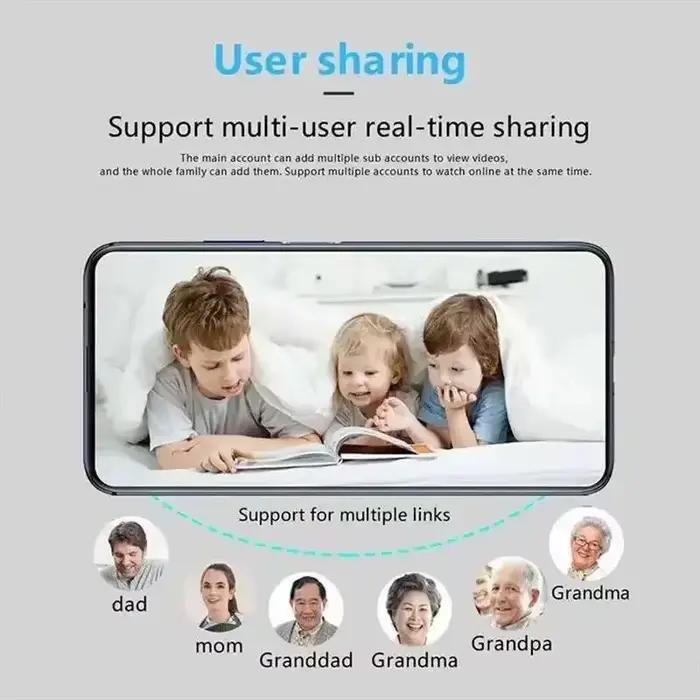 Caméra X5 1080P HD Wifi sans fil