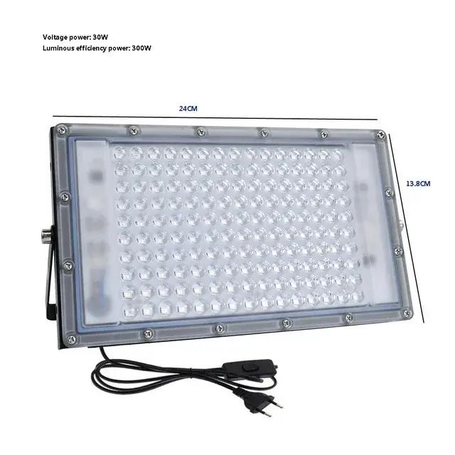 Led 100W 300W lumière violette 365nm lampe à polymérisation UV 395nm