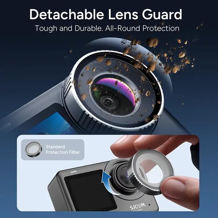 Caméra d'action SJCAM UHD 4K Wifi avec écran tactile de 2