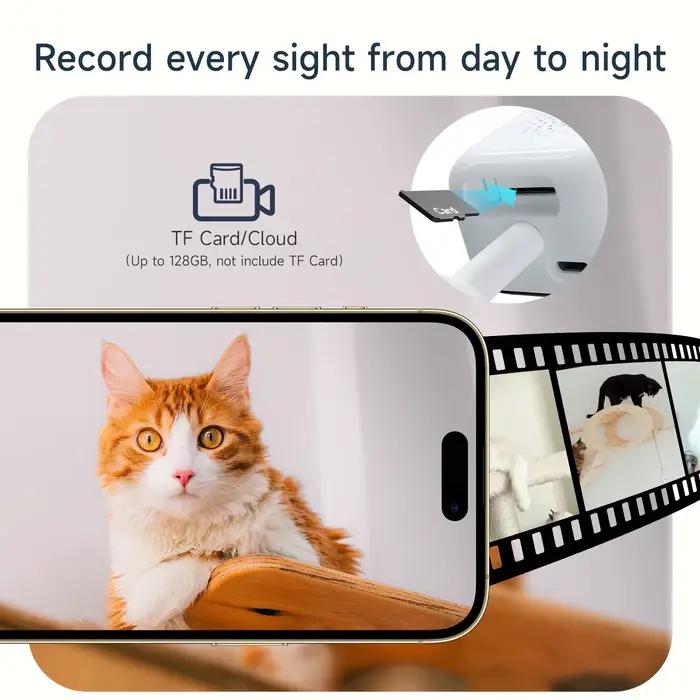 Caméra de fenêtre HEIYOUCAM - Remplace les caméras extérieures | Wi-Fi 2
