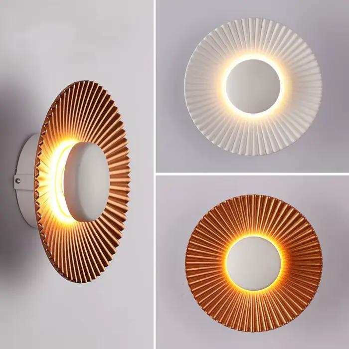 Moderne intérieur mur LED lampe salon chambre lampes de chevet créatif TV fond applique murale Loft