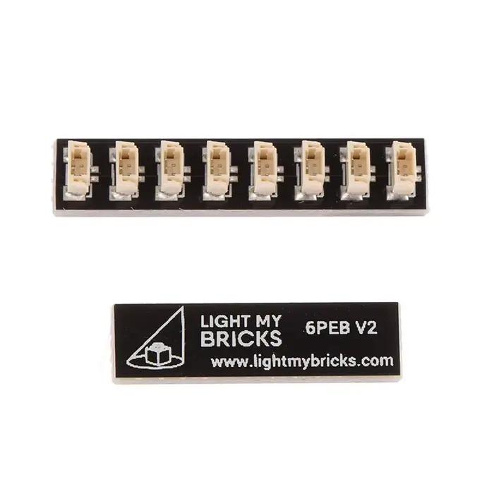 Accessoire d'éclairage LED mini-prise noire pour construction et modélisme DIY pour adultes et enfants occasions spéciales