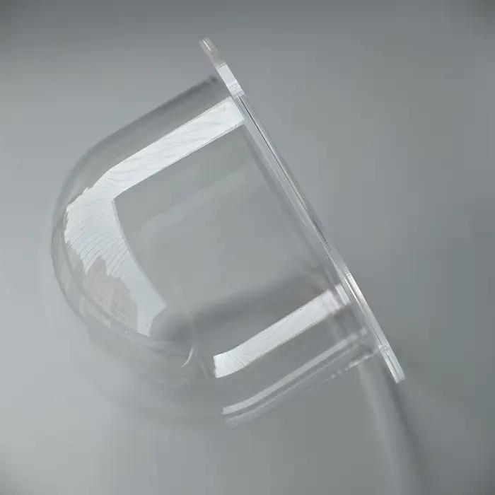 Dôme de caméra en acrylique transparent pour intérieur/extérieur