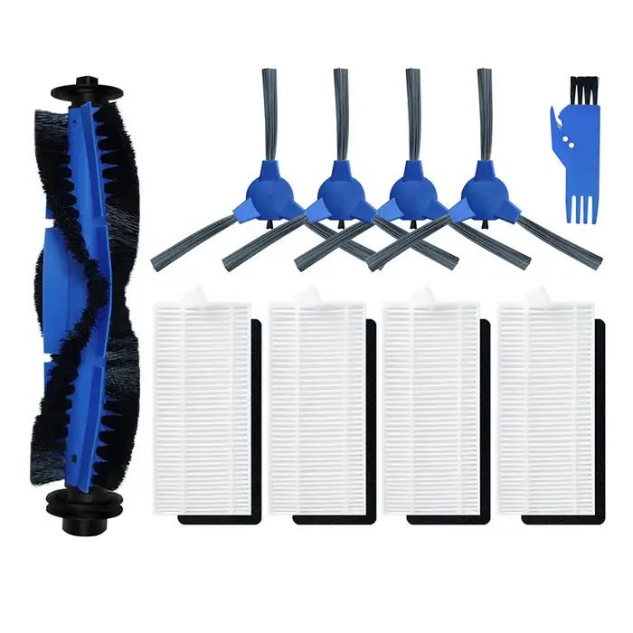 Pièces de rechange pour aspirateur robot Cecotec compatible avec Conga 1790 990 Vital filtre en plastique assorti de couleur blanche beige bleu ciel violet pour nettoyage efficace maison propre