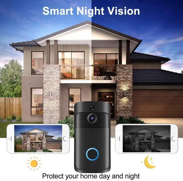 Sonnette vidéo avec caméra HD WiFi
