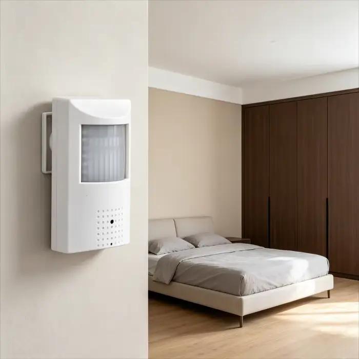 Caméra WiFi mini Tuya pour surveillance intérieure haute définition avec détection de mouvement et audio bidirectionnel pour une maison plus sécurisée et connectée