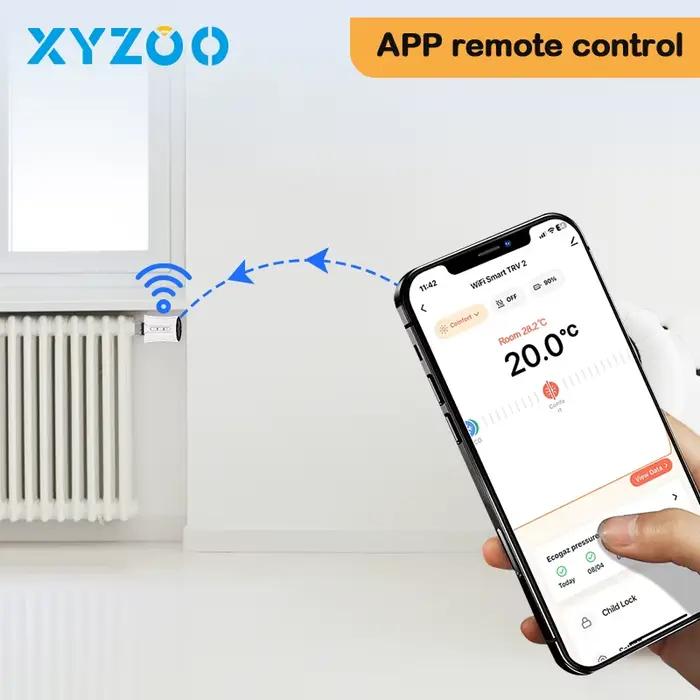 Vanne thermostatique intelligente Tuya TRV