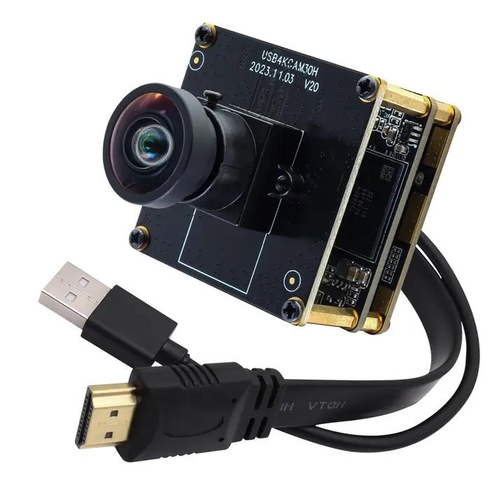 Module de caméra ELP 4K haute vitesse 60fps 3840x2160 grand Angle sans Diteur