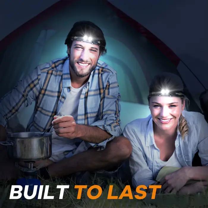 H25S LED phare 18650 batterie phare puissant 1200 Lumens SST40 USB lampe Rechargeable