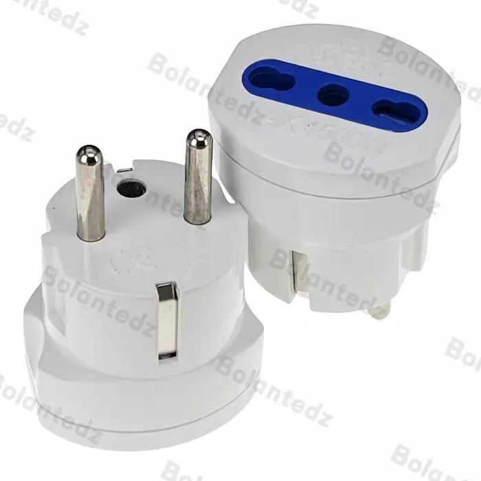 Adaptateur de Prise International Bolantedz Léger et Sécuritaire Pour Voyages Europe Italie France Corée Russie Occasions Spéciales