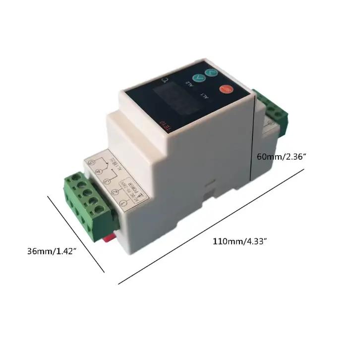Thermostat sur Din avec capteur