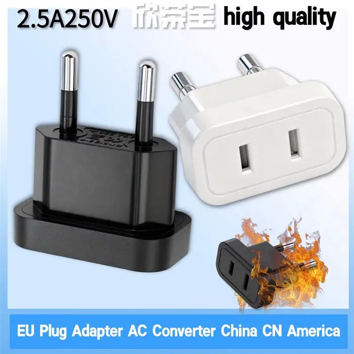 Adaptateur de prise de courant de voyage US vers EU