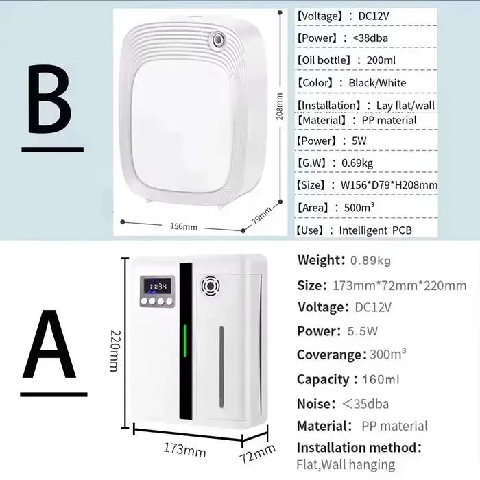 Diffuseur automatique d'arome d'huile essentielle de fonction de minuterie de Machine de parfum d'ar