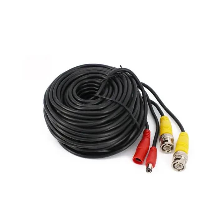 Câble vidéo BNC pour système de caméra DVR CCTV câble tout-en-un pour surveillance de sécurité installation simplifiée maison et entreprise occasions spéciales
