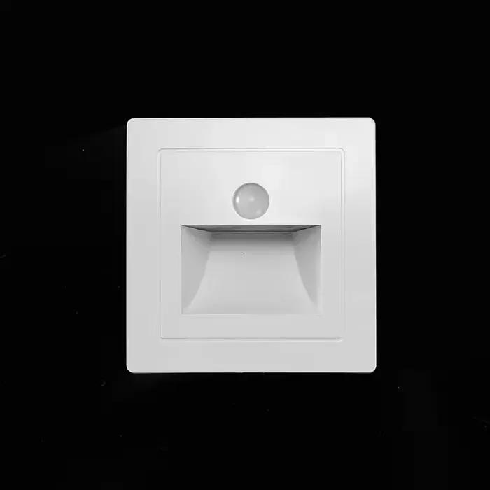 PIR détecteur de mouvement capteur Led escalier lumière infrarouge lampe à Induction humaine marches encastrées échelle