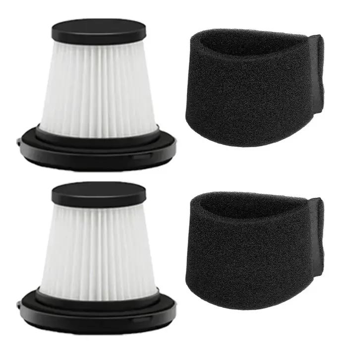 1/2/4 ensembles pour filtre Morse lavable et réutilisable pour accessoires d'aspirateur ménager Mors