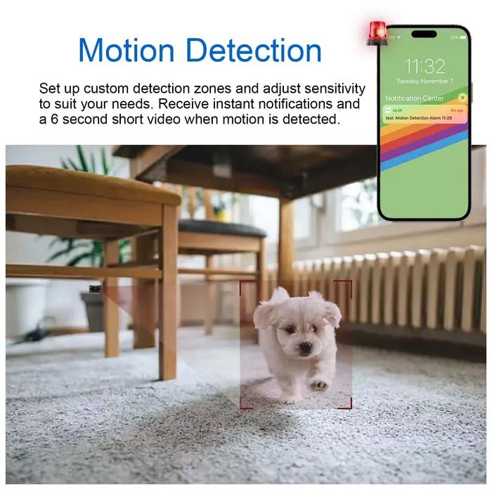 Mini caméra de surveillance WiFi bricolage avec résolution 4K