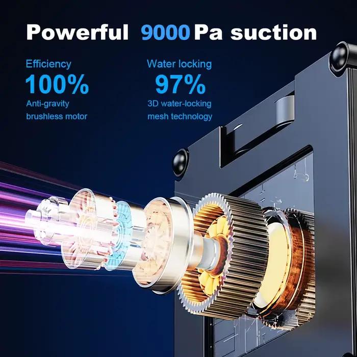 Robot lave-vitres Liectroux S11 aspirateur ultra-puissant avec pulvérisation d'eau atomisée 4 directions pour nettoyage facile de vitres murs sols et carreaux occassions spéciales