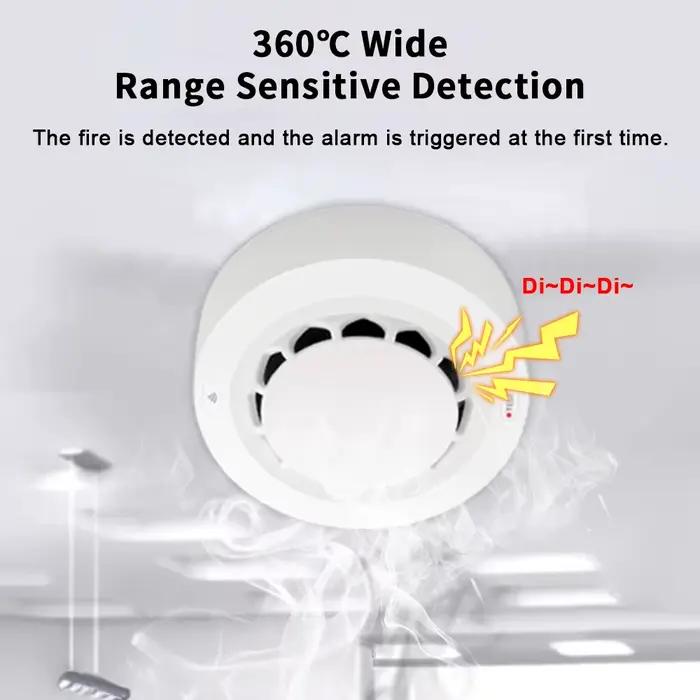 Tuya WiFi détecteur de fumée Protection incendie