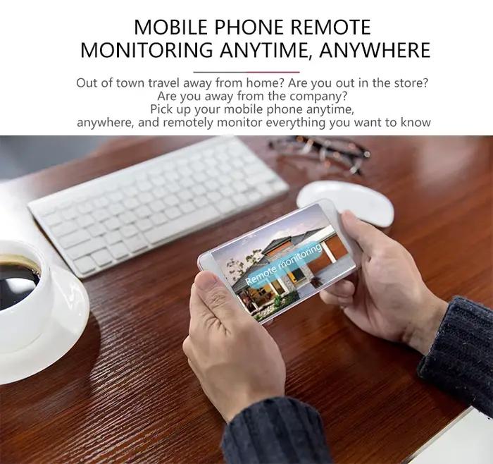 Caméra espion IP intelligente Icsee 5Mp pour la maison