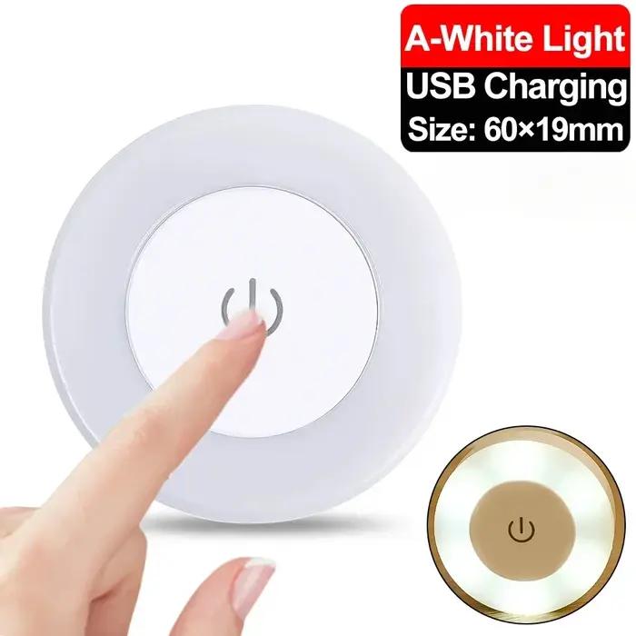 Veilleuse LED rechargeable USB portable pour éclairage intérieur élégant chambre salon enfant occasion spéciale
