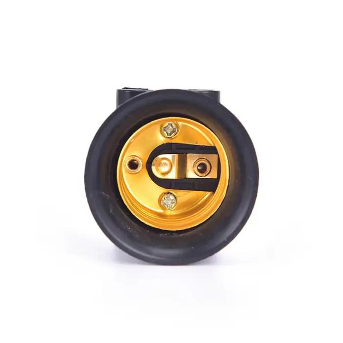 Adaptateur d'ampoule E27 ignifuge AC100-240V 4A PBT